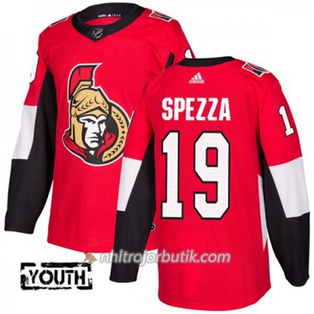 Barn Ishockey Ottawa Senators Tröja Jason Spezza 19 Adidas 2017-2018 Röd Authentic